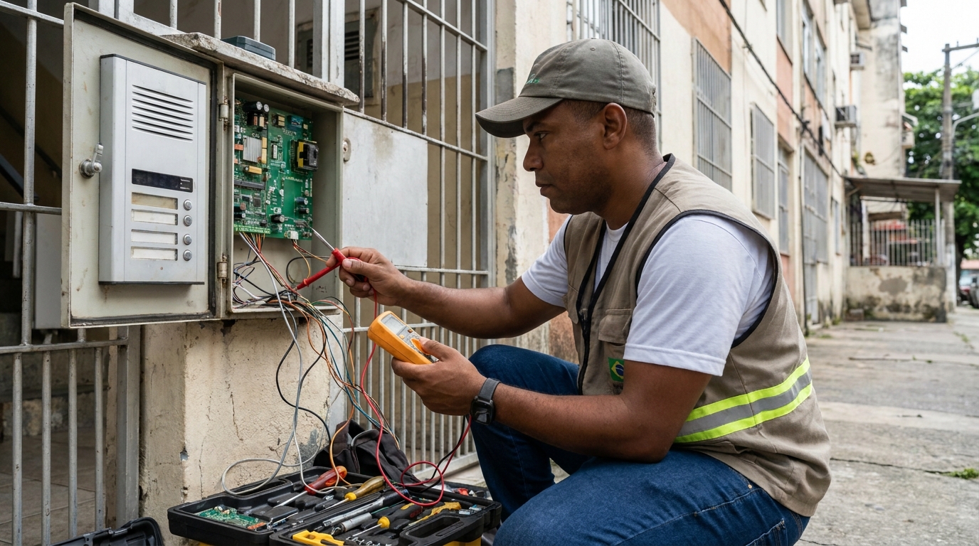 Reparo de Placa e Campainha em São José dos Pinhais‑PR
